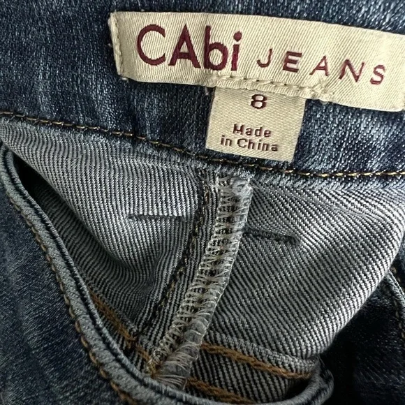 Cabi Denim Boyfriend Medium Wash Straight Fit Women’s Jeans Size 8 - Picture 11 of 11